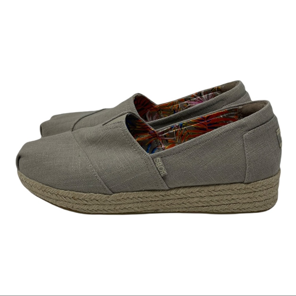 Skechers Bobs High Jinx Espadrilles Sz 10